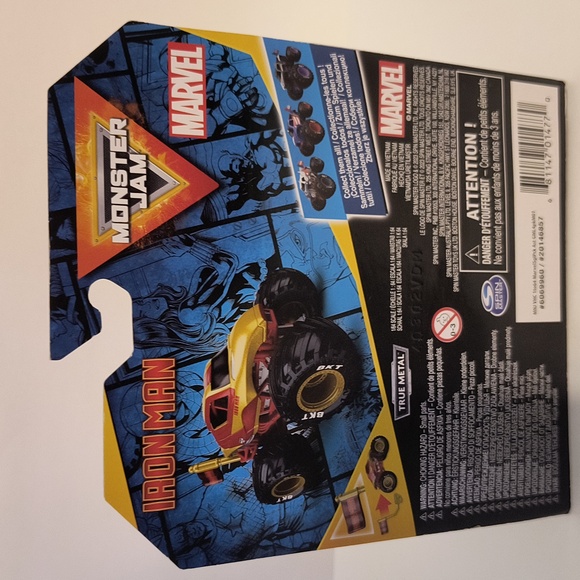 B21 Monster Jam Iron Man truck - Picture 3 of 3